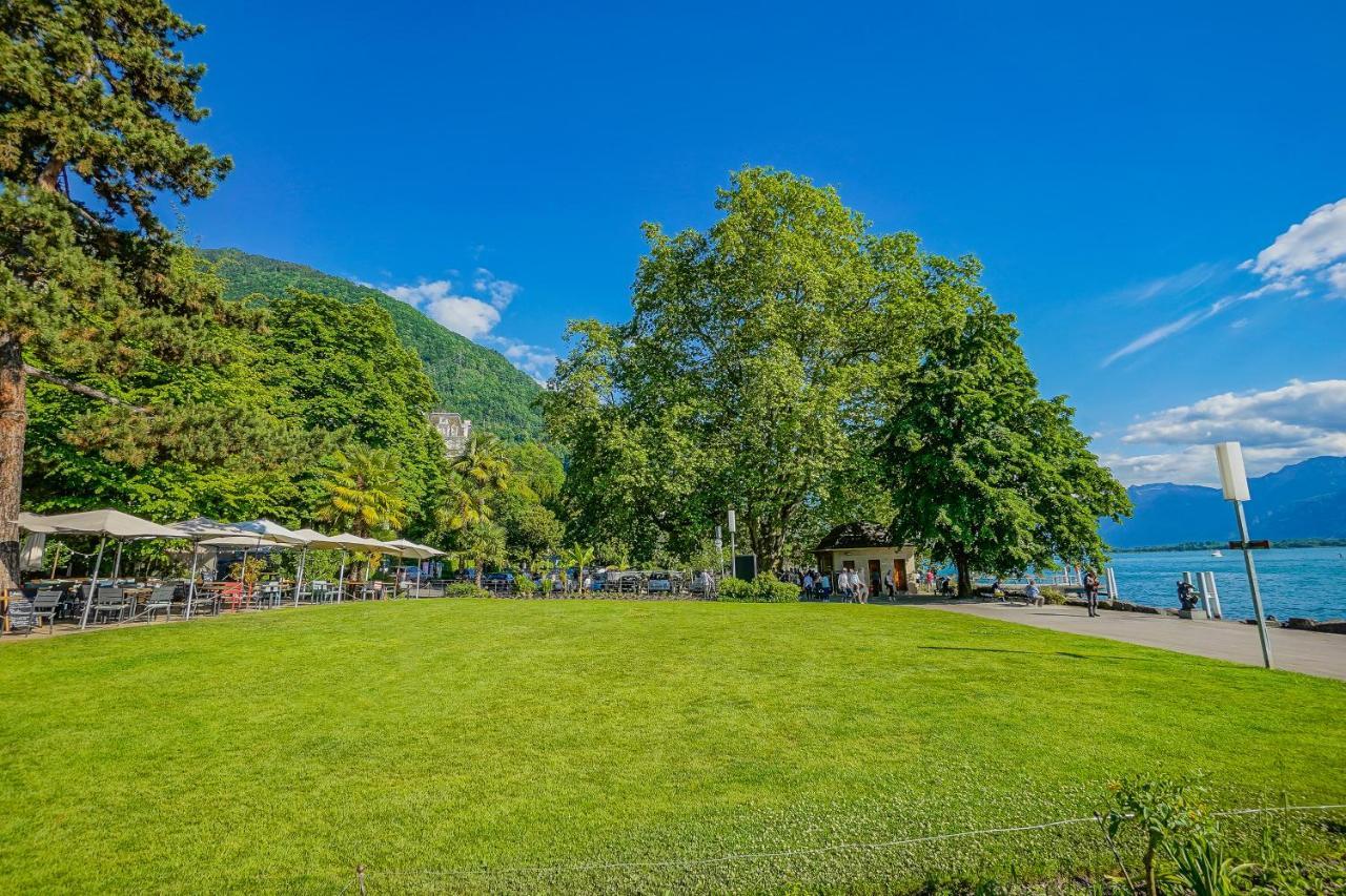 Soft Glam 1-Bedroom Appt - Lake & Mountain View Montreux Luaran gambar