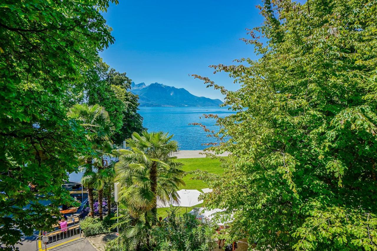 Soft Glam 1-Bedroom Appt - Lake & Mountain View Montreux Luaran gambar