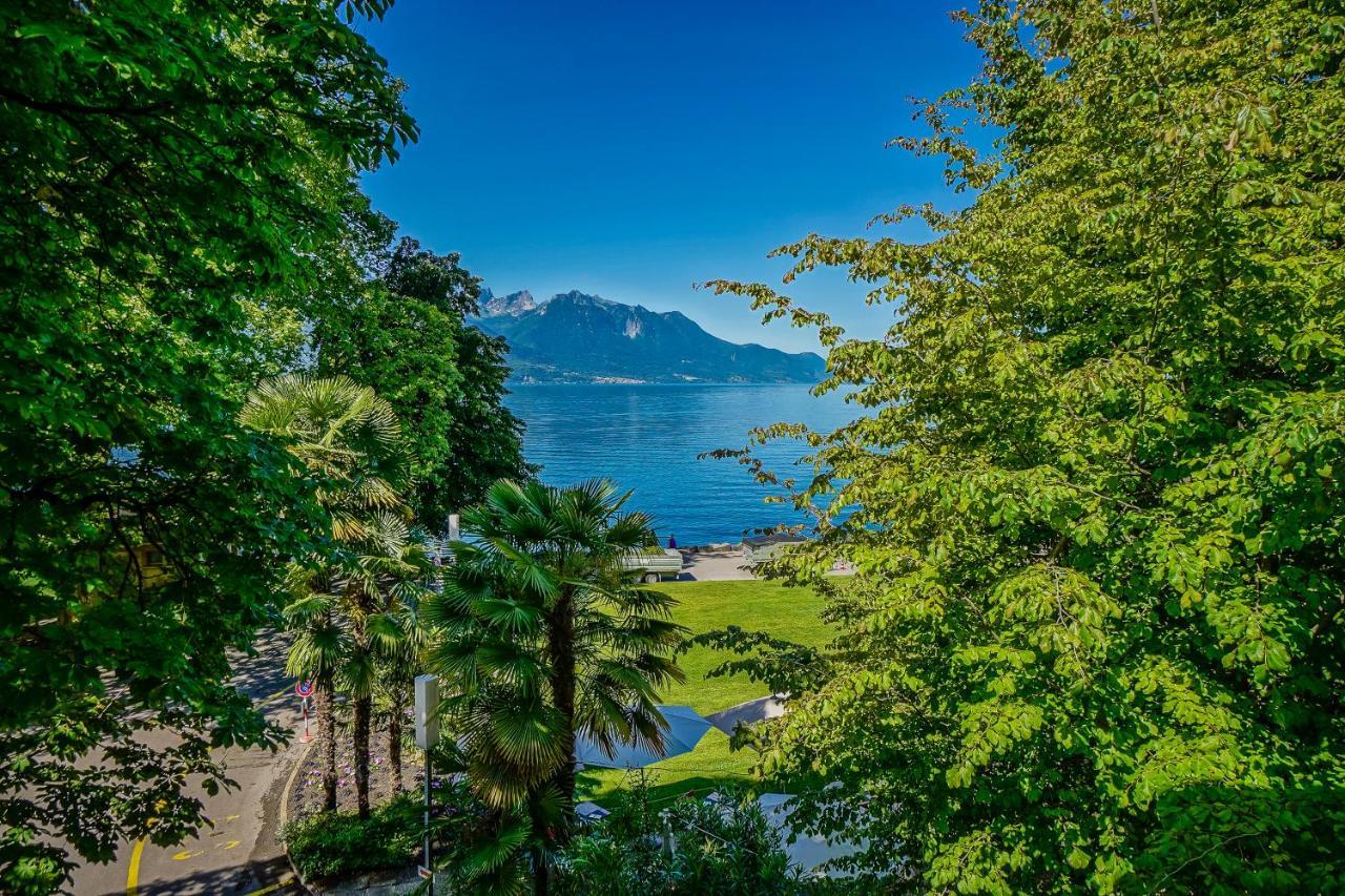 Soft Glam 1-Bedroom Appt - Lake & Mountain View Montreux Luaran gambar