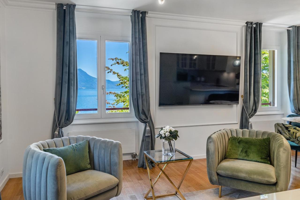 Soft Glam 1-Bedroom Appt - Lake & Mountain View Montreux Luaran gambar