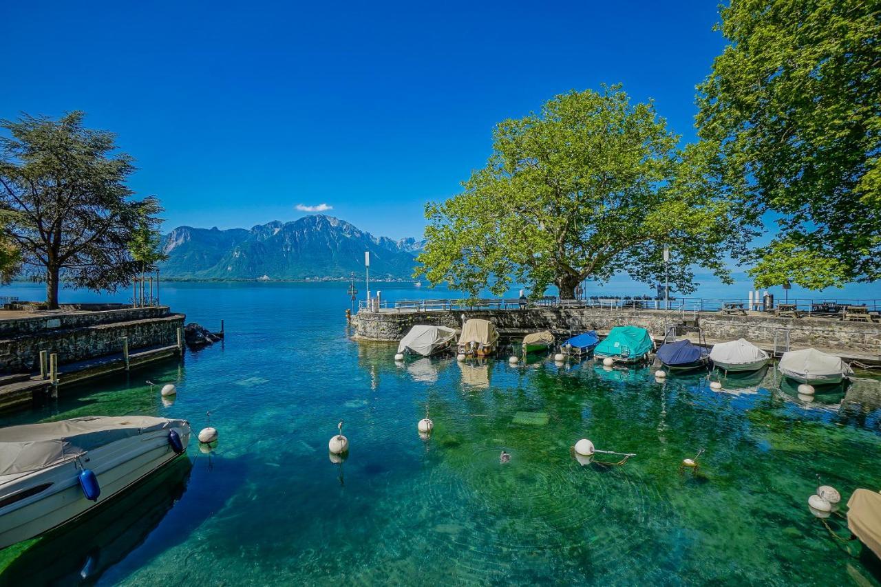 Soft Glam 1-Bedroom Appt - Lake & Mountain View Montreux Luaran gambar